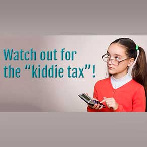 kiddie tax warning