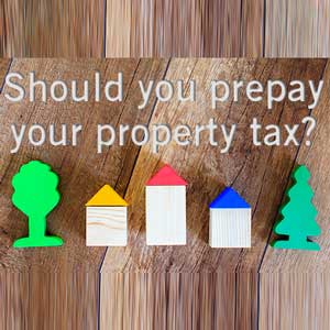tax advantages of pre-paying property taxes