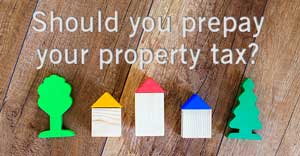 tax advantages of pre-paying property taxes