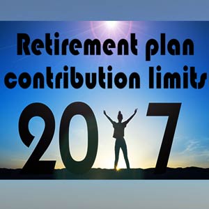 Retirement Plan Contribution Limits for 2017