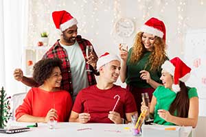 taxes and holiday parties and gifts