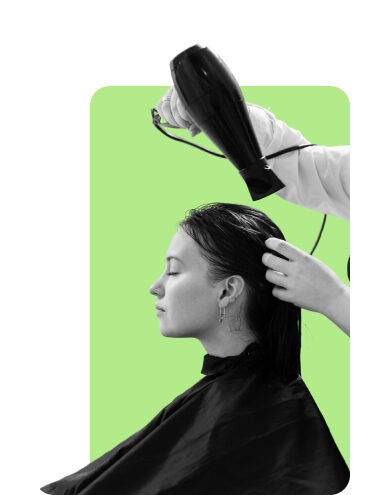 Hair drying