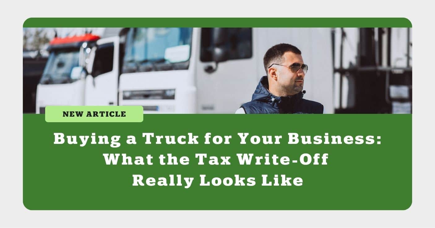 Buying a Truck for Your Business